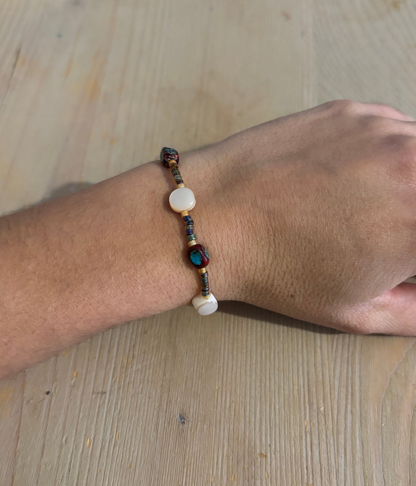 Bracelet femme margouilla "Naxos"