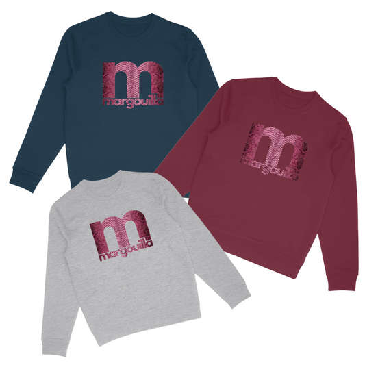 Sweat_margouilla_leger_ecologique_logo ecaille pink