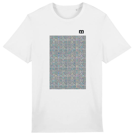 T-shirt léger 100% coton bio mosaique