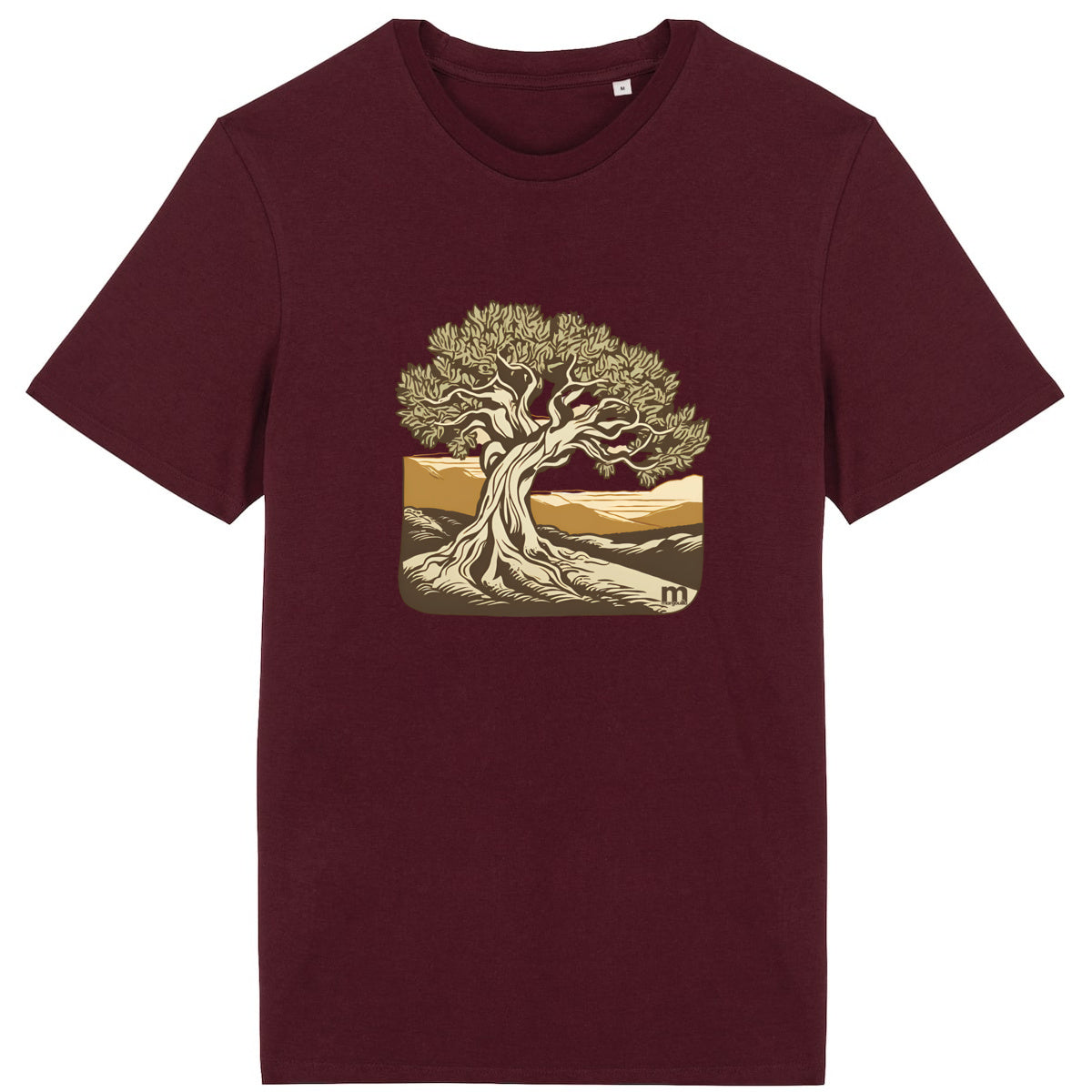 T-shirt léger 100% coton bio Olivier