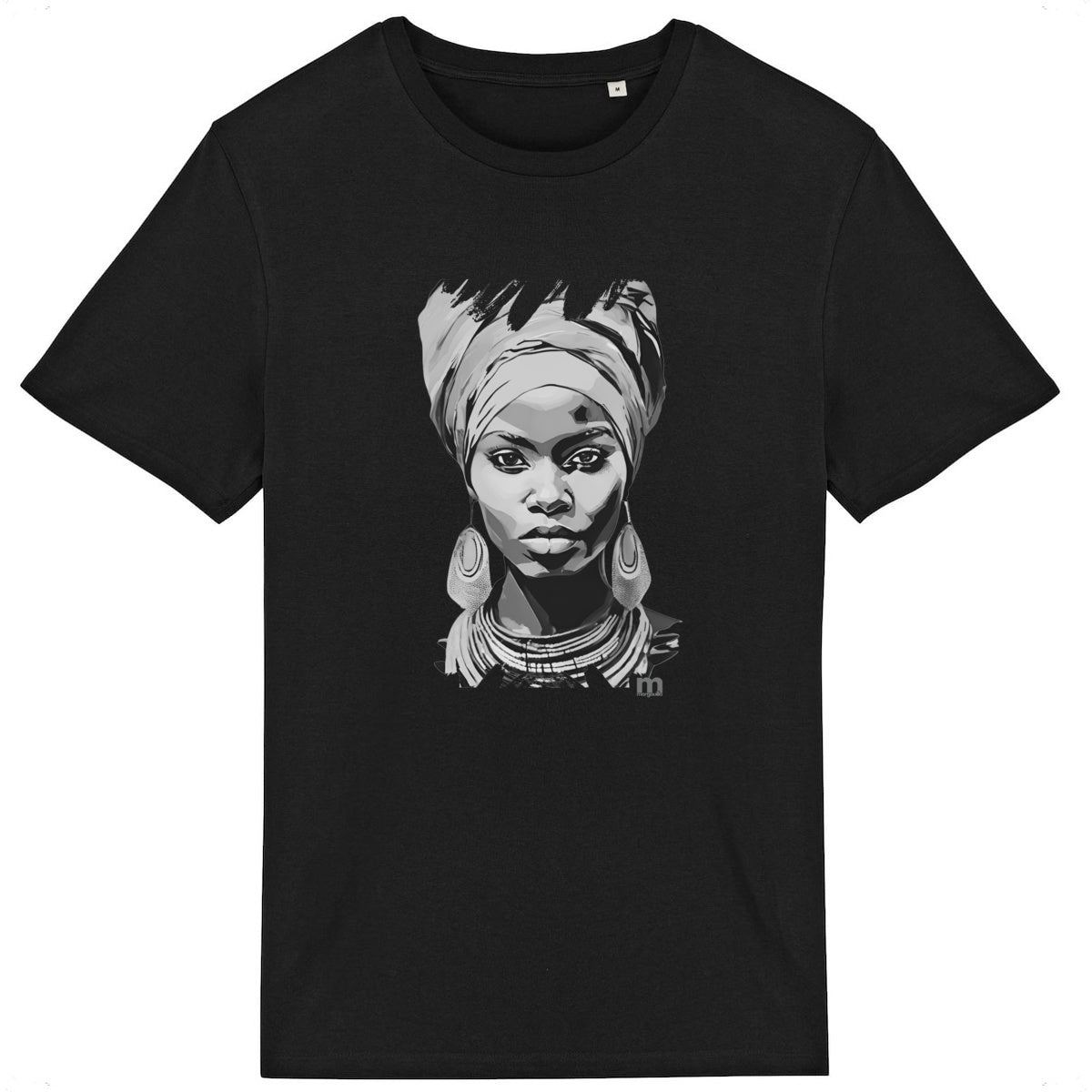T-shirt léger 100% coton bio Portrait Nb 1