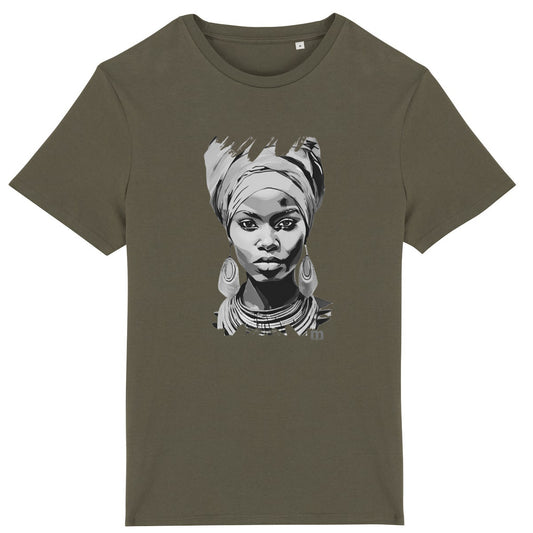 T-shirt léger 100% coton bio Portrait Nb 1