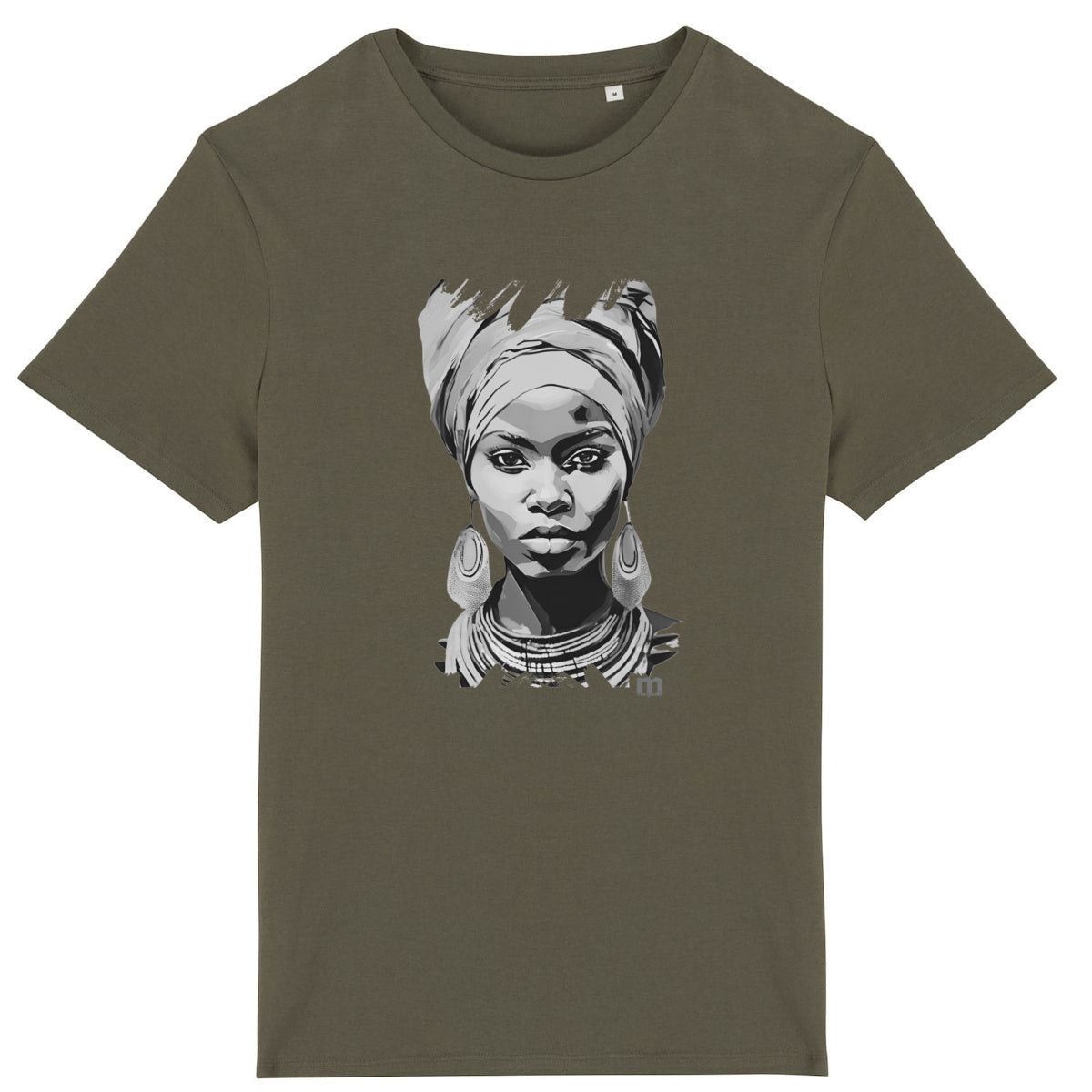 T-shirt léger 100% coton bio Portrait Nb 1