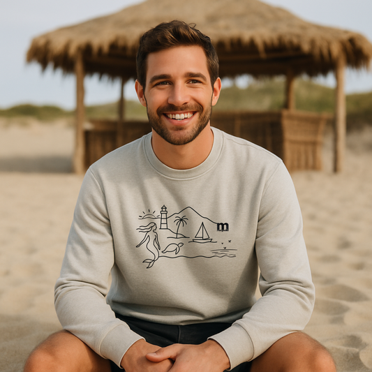 Sweat-shirt Léger homme margouilla "Mystique"