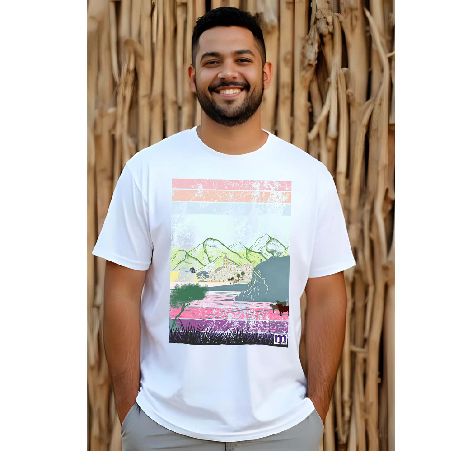 paysage Corse Kallisté t-shirt bio