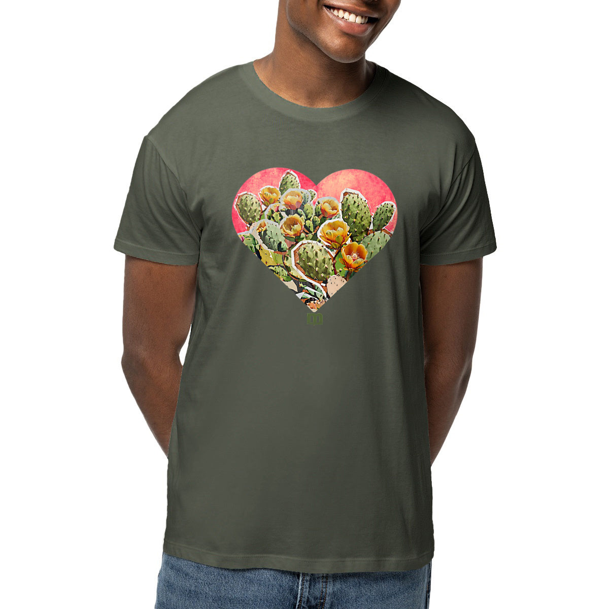 t-shirt_ margouilla homme leger coton bio coeur de barbarie