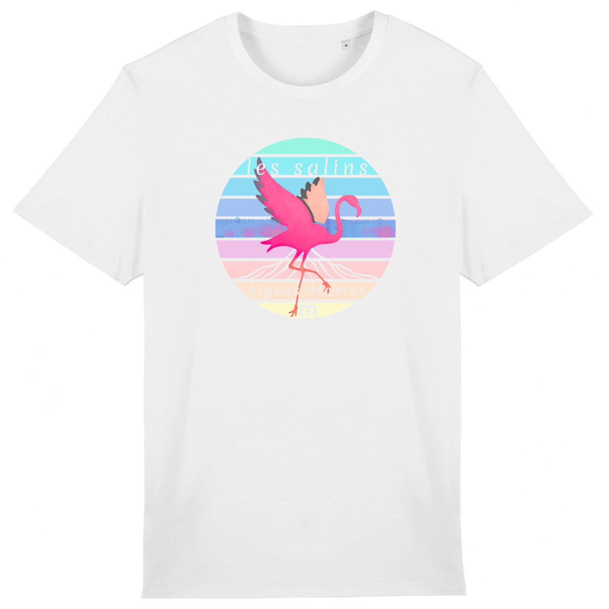 t-shirt_ margouilla homme leger coton bio les salins aigues mortes