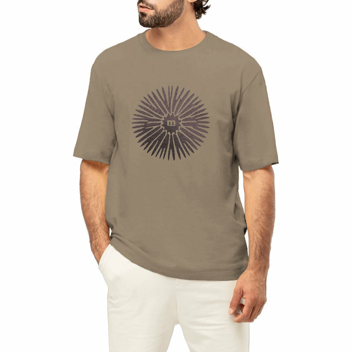 t-shirt_ margouilla homme leger coton bio oursin oversize