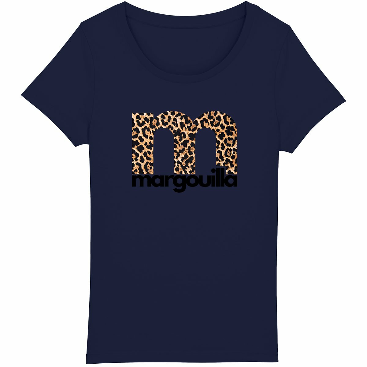 T-shirt Femme Léger 100% Coton Bio Léopard