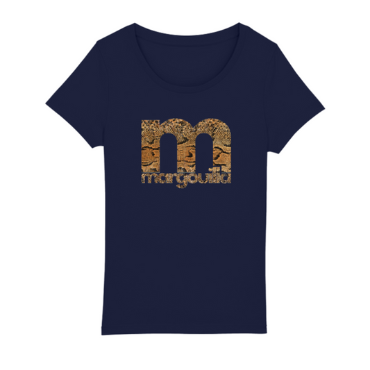 tshirt_bio_femme_margouilla logo serpent