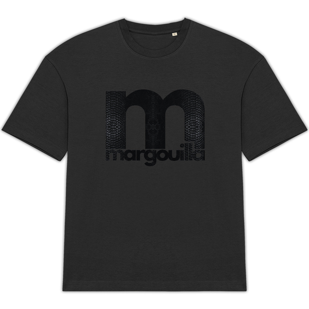 T-shirt Oversized 100 % coton bio Black