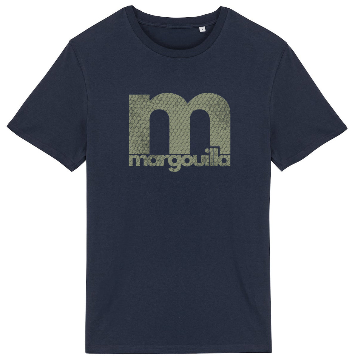 T-shirt léger 100% coton bio Homme Gris Kaki