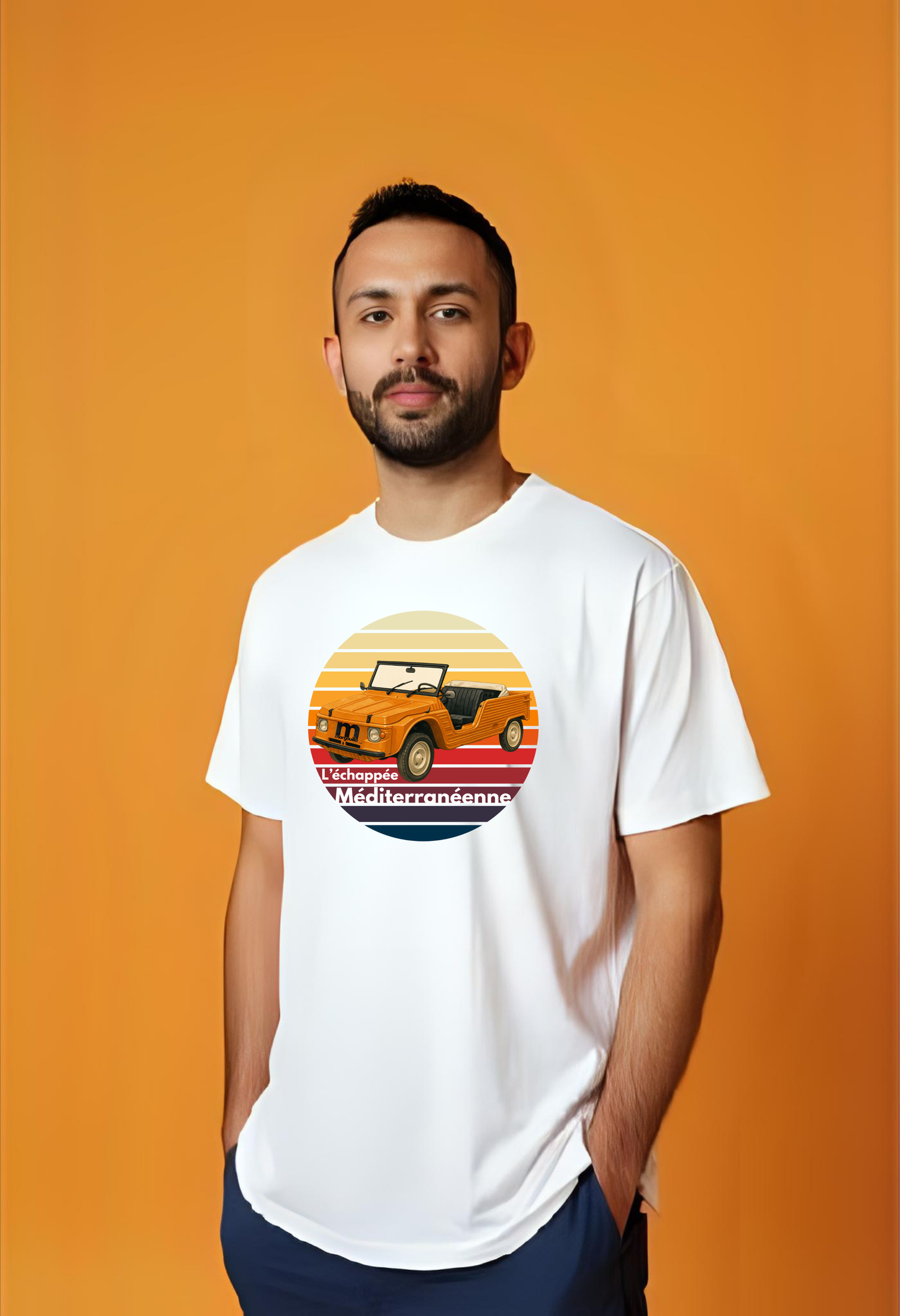 tshirt bio margouilla mehari voiture model