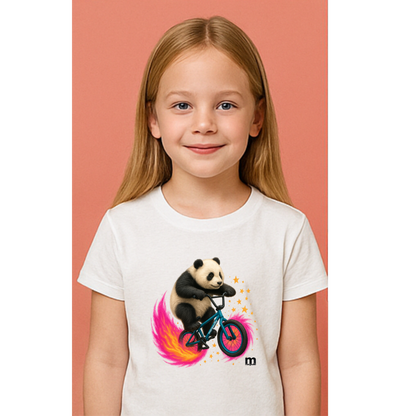 t-shirt margouilla enfant Panda BMX