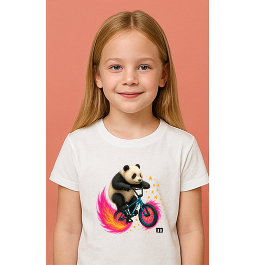 t-shirt margouilla enfant Panda BMX
