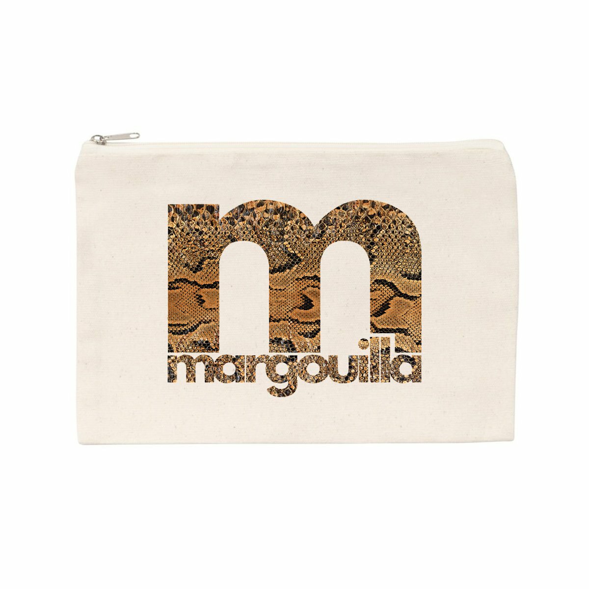 Pochette en coton recyclé - 100% Écologique et Pratique - Serpent