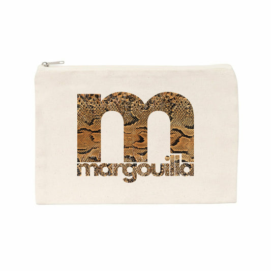 Pochette en coton recyclé - 100% Écologique et Pratique - Serpent