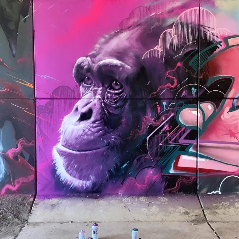 Portrait  animal , œuvre de Karmatheora
