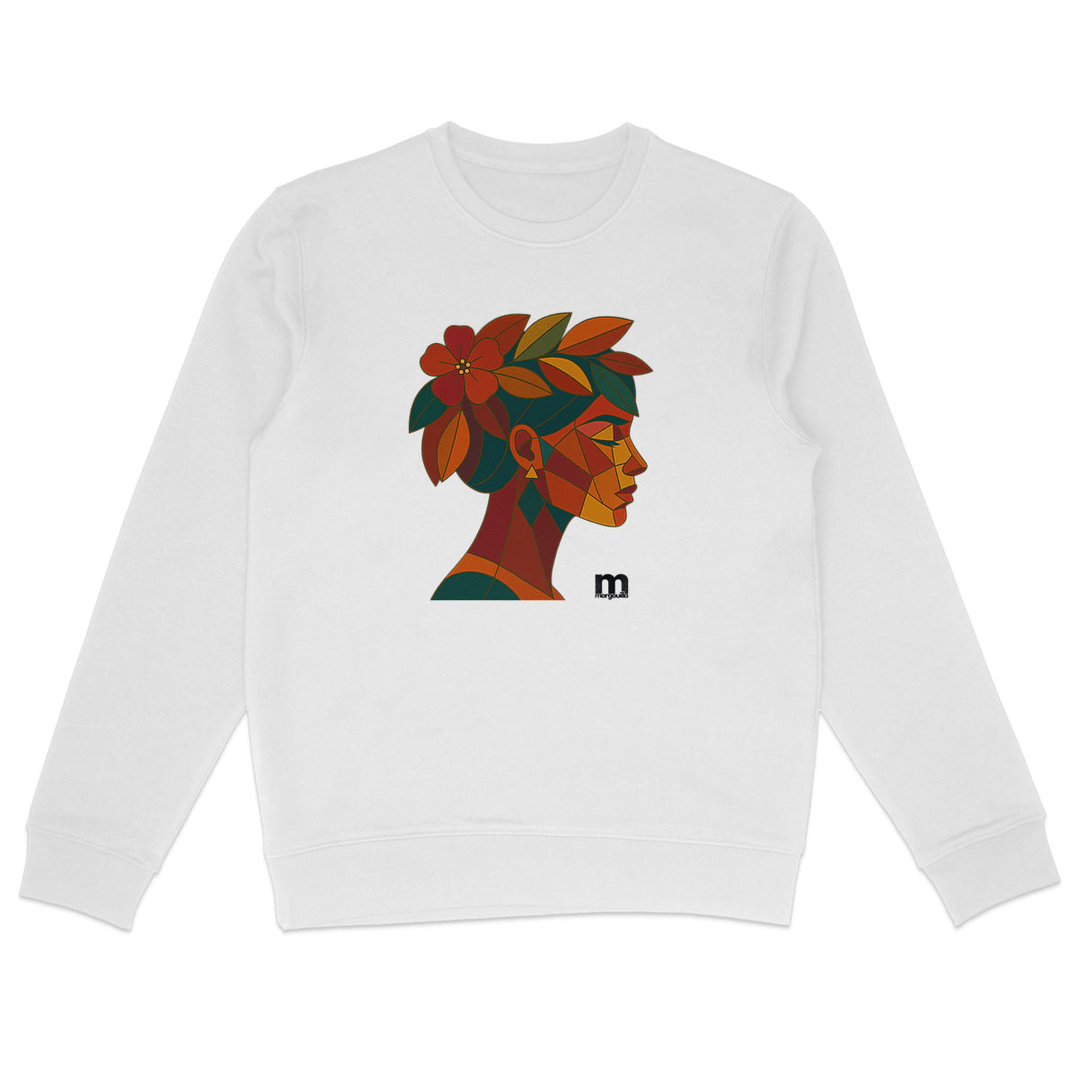 Sweat-shirt Léger  margouilla fleur hiver 