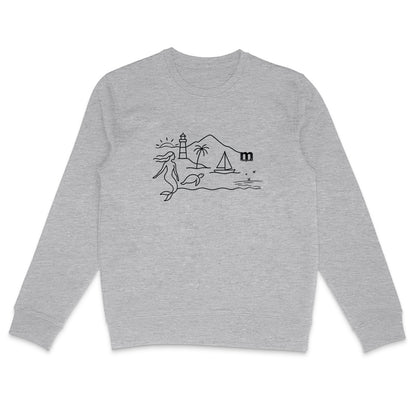 Sweat-shirt Léger margouilla homme - face_2