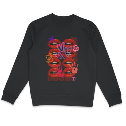 Sweat-shirt Léger femme margouilla  - lipsa mare noir