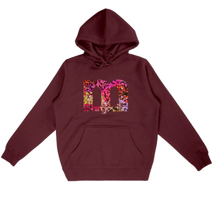 Sweat à capuche Léger écologique Floral
