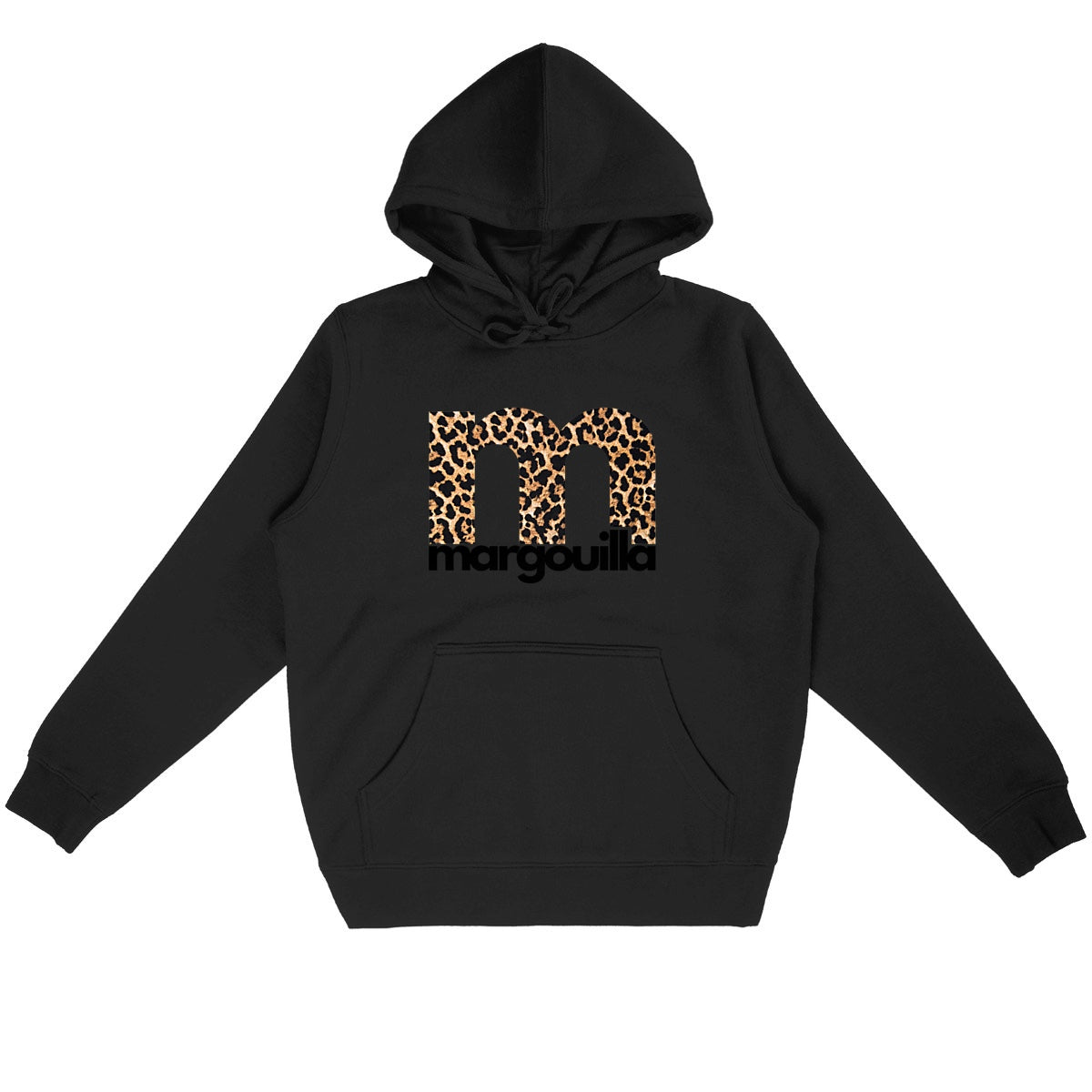 Sweat à capuche Léger écologique Léopard