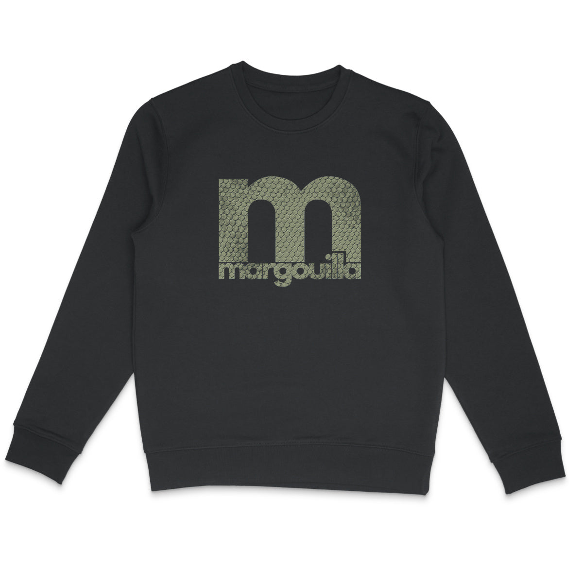 Sweat-shirt Léger Écologique Gris Kaki