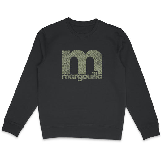 Sweat-shirt Léger Écologique Gris Kaki