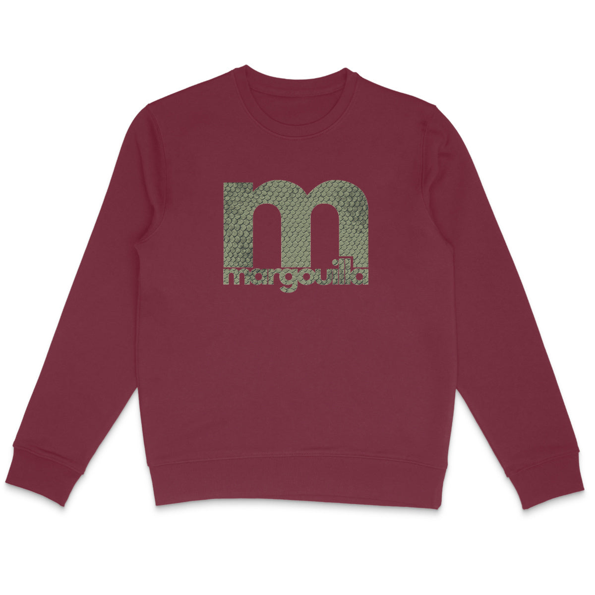 Sweat-shirt Léger Écologique Gris Kaki