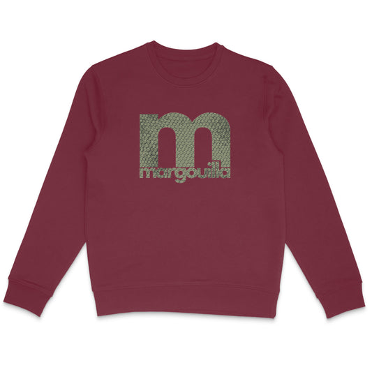 Sweat-shirt Léger Écologique Gris Kaki