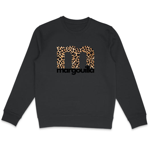 Sweat-shirt Léger Écologique Léopard