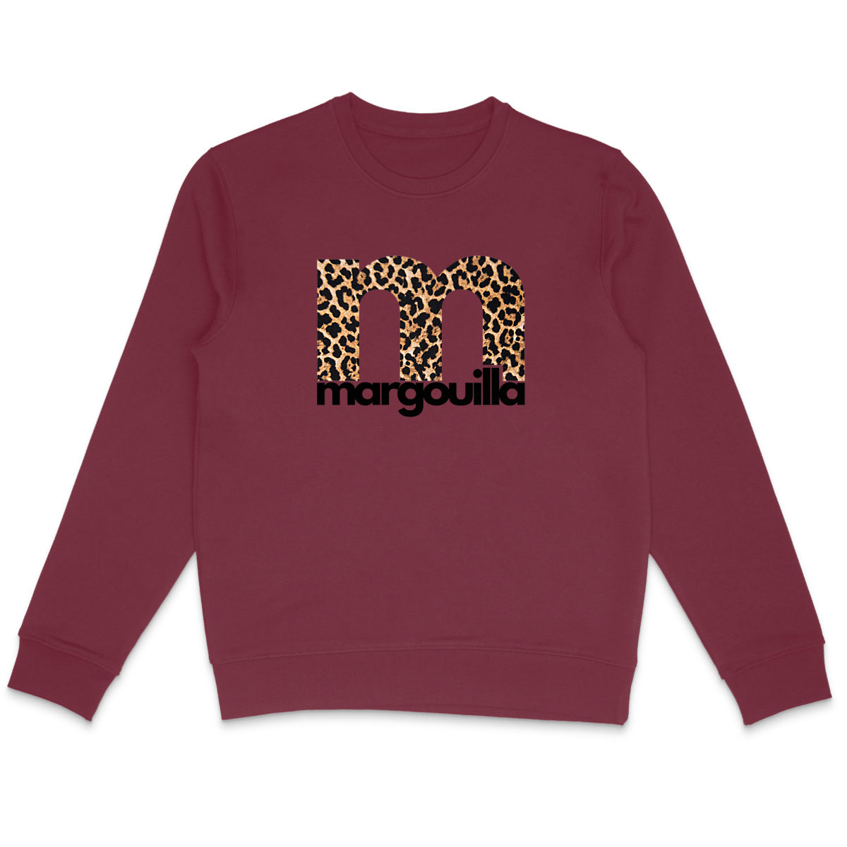 Sweat-shirt Léger Écologique Léopard