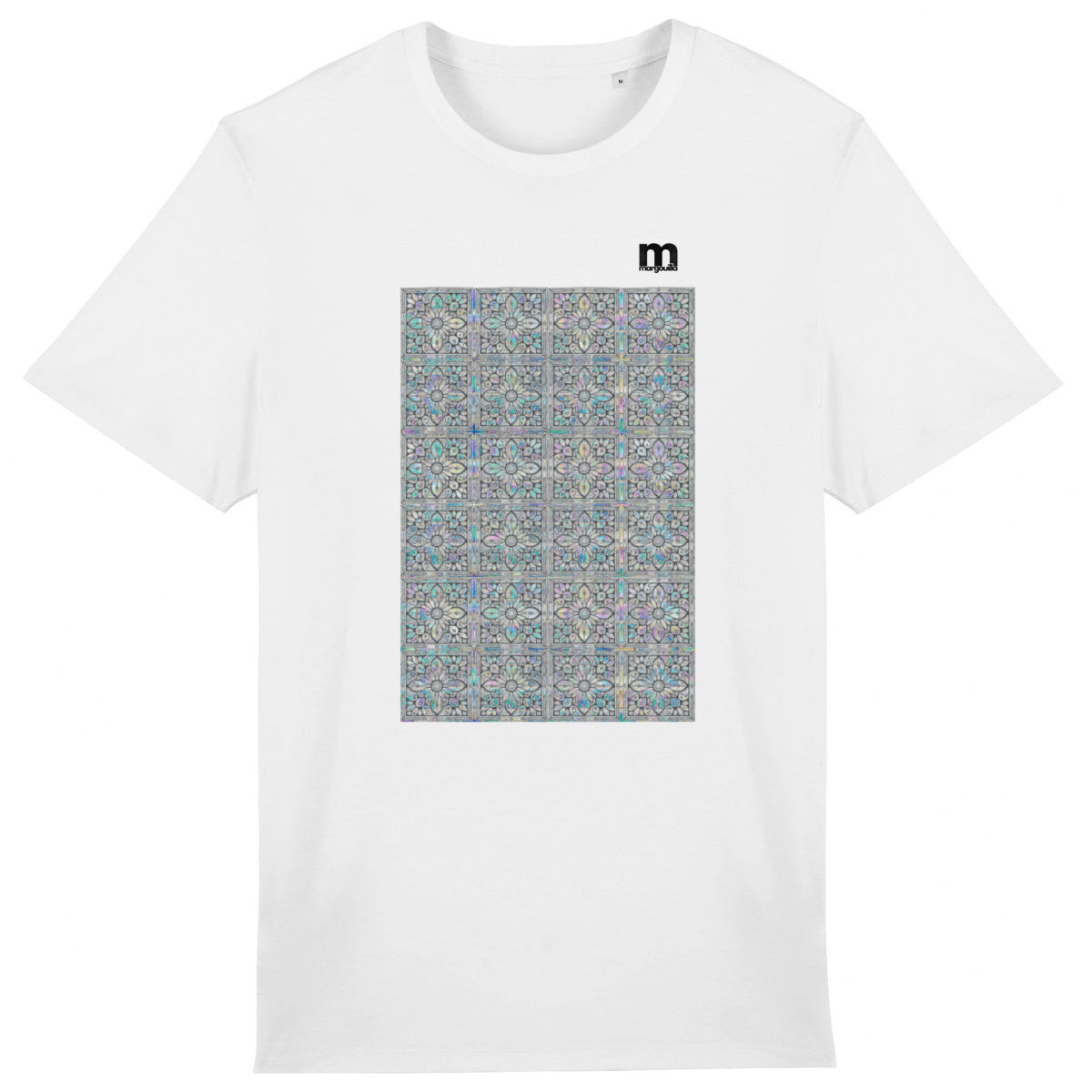 T-shirt  léger  100% coton bio mosaique