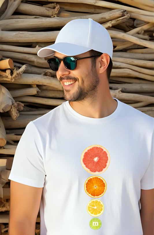 T-shirt margouilla homme _l_ger_coton_bio agrumes