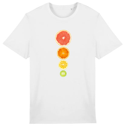 T-shirt  léger  100% coton bio Agrumes
