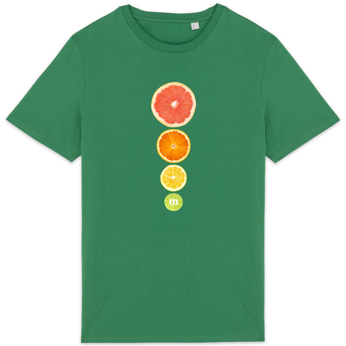 T-shirt  léger  100% coton bio Agrumes
