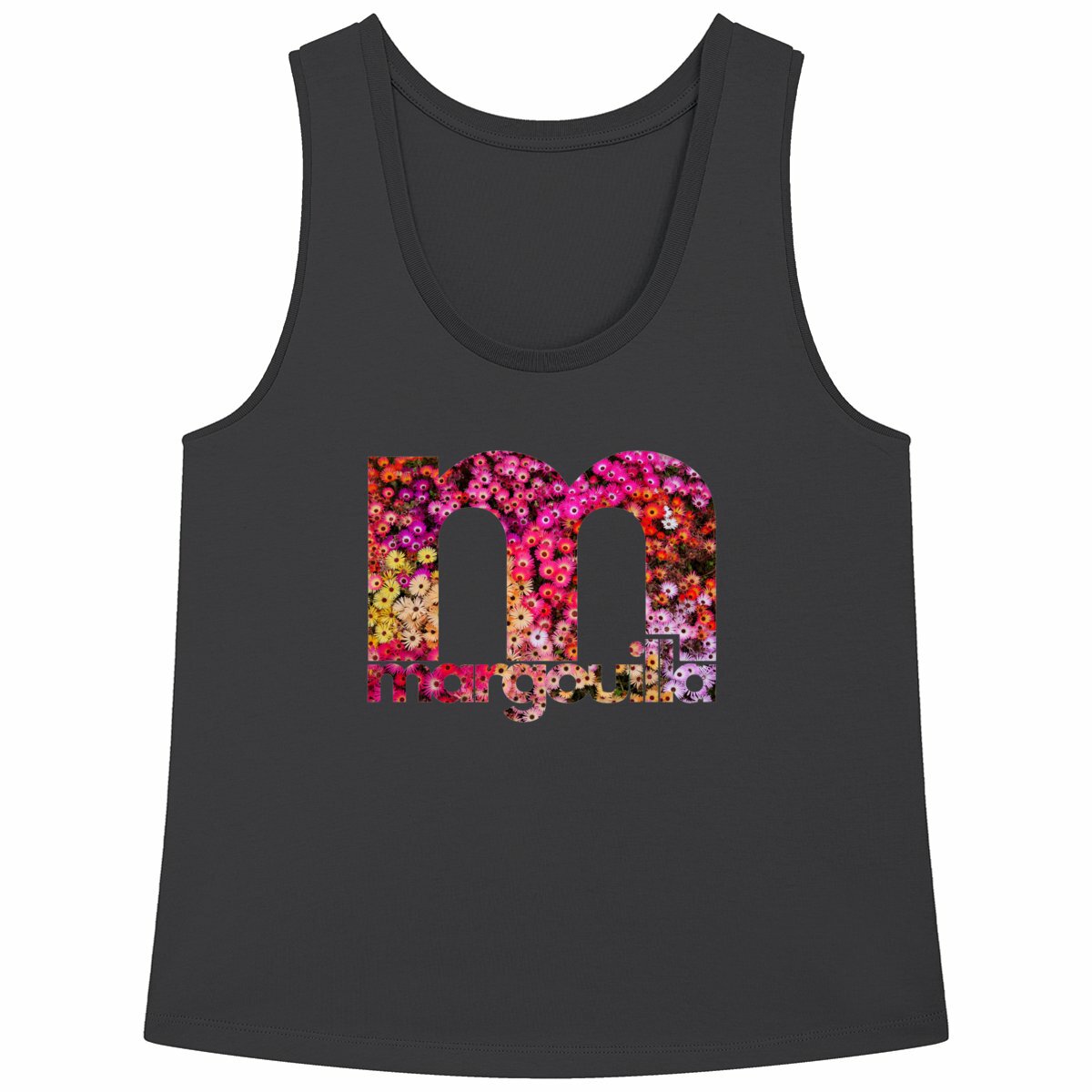 Débardeur Femme Ample - 100% Coton Bio Flottant Floral