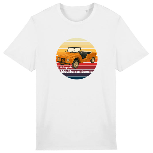 T-shirt  léger  100% coton bio échappée méditerranéenne