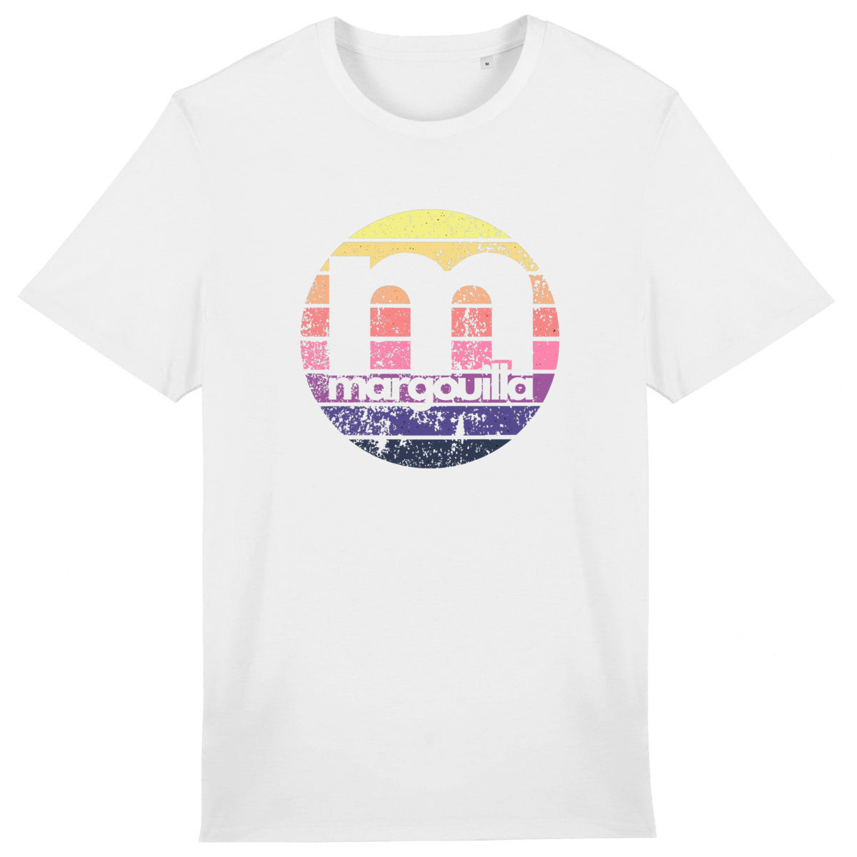 T-shirt  léger  100% coton bio margouilla coucher de soleil