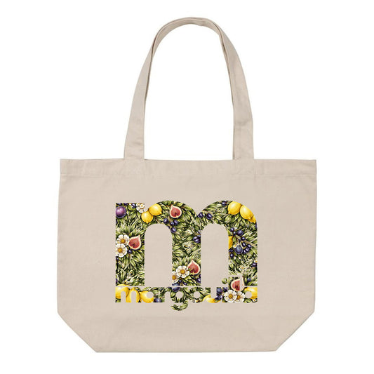Shopping bag 100% recyclé Jardin Méditerranéen - face_0