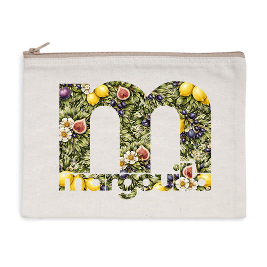 pochette margouilla recyclée Jardin Méditerranéen - face_0