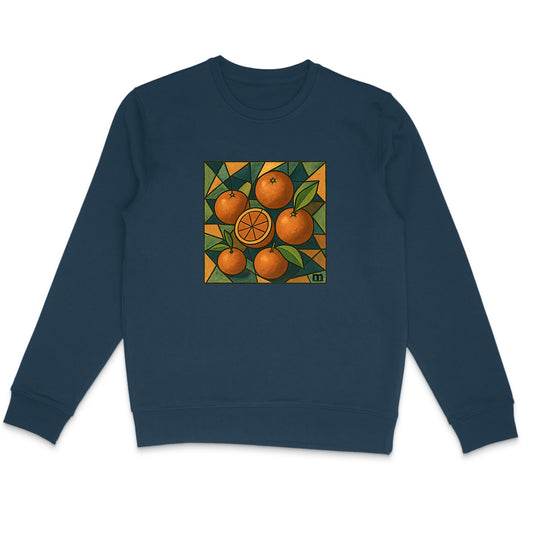 Sweat-shirt Léger  "clémentines" - face_1