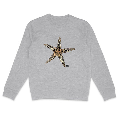 Sweat-shirt Léger femme  margouilla "étoile de mer" - face_2