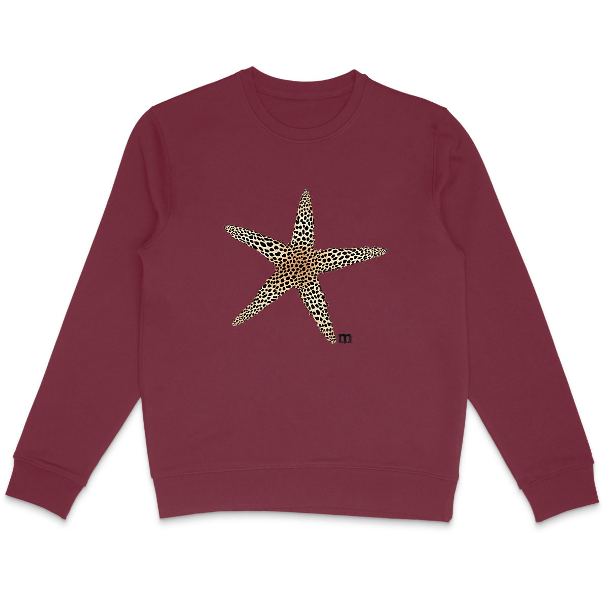 Sweat-shirt Léger femme  margouilla "étoile de mer" - face_4