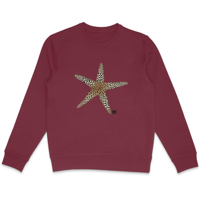Sweat-shirt Léger femme  margouilla "étoile de mer" - face_4