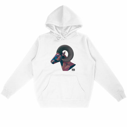 Sweat à capuche léger margouilla l'ame des sommets - face_blanc