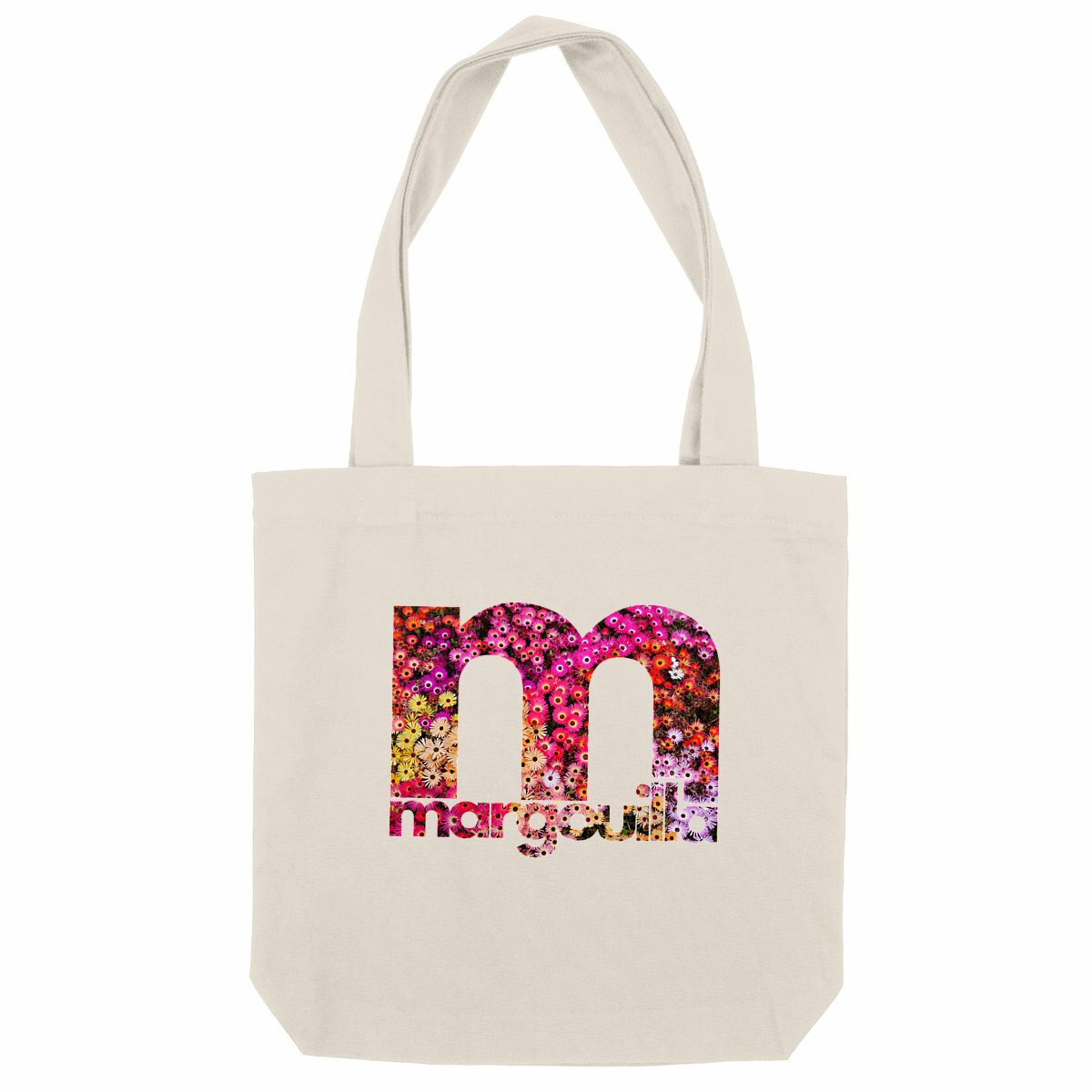 Totebag épais 100% recyclé  floral