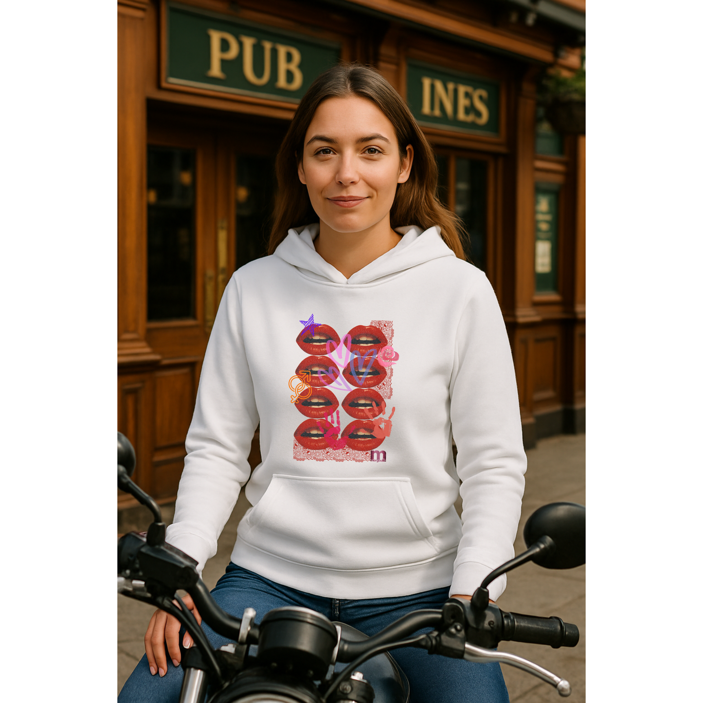 Sweat à capuche Léger femme "Lipsa mare"