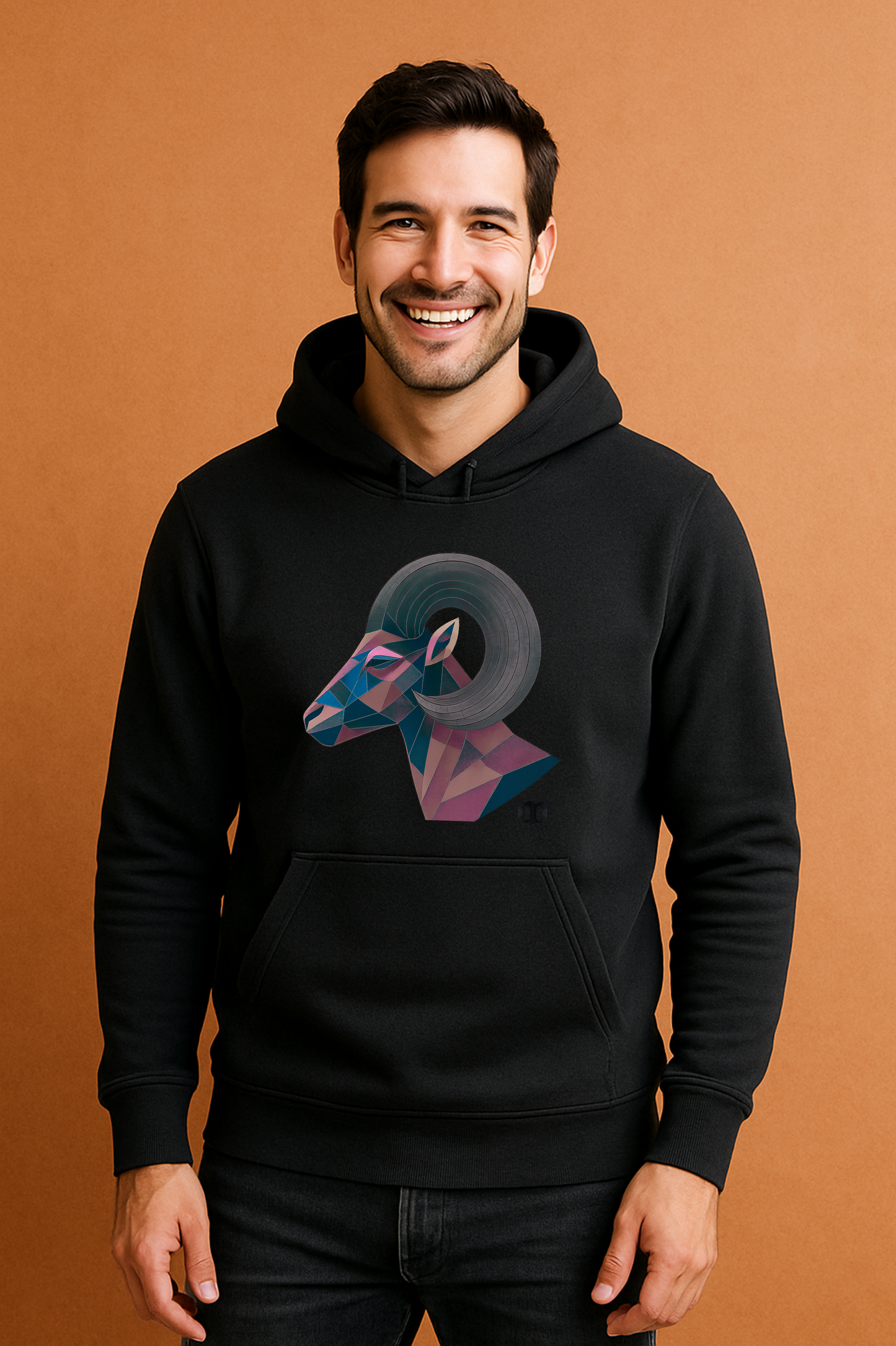 Sweat à capuche léger  homme margouilla "L'âme des Sommets"